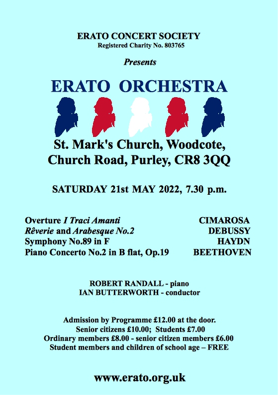 Erato Orchestra Concert