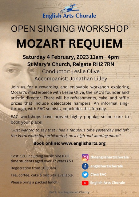 Open Singing Day – Mozart Requiem