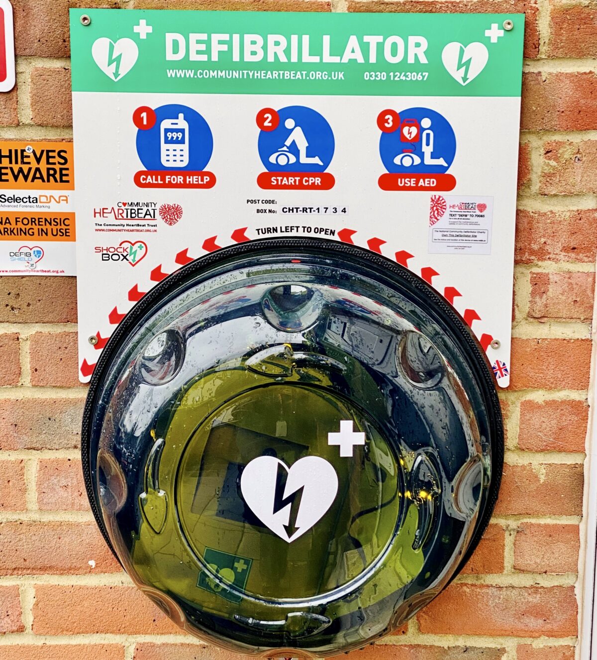 Defibrillators installed across Epsom & Ewell