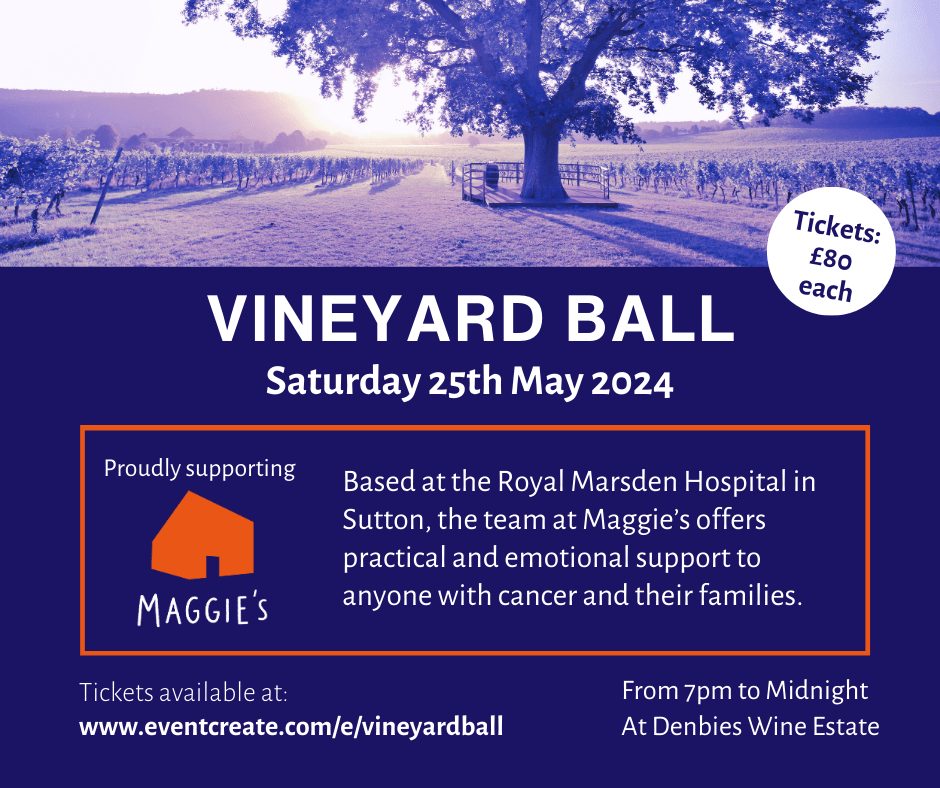 Vineyard Ball in aid of Maggie’s Centre, Royal Marsden