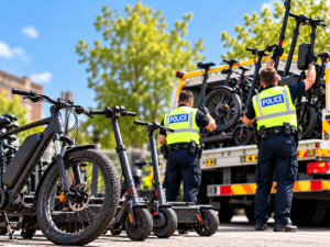 Illegal e-bikes and e-scooters to be seized and destroyed as part of new operation